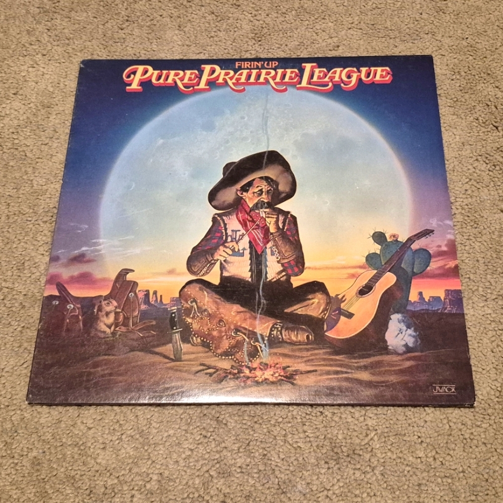 Pure Prairie League 'Firin' Up' Vinyl Record